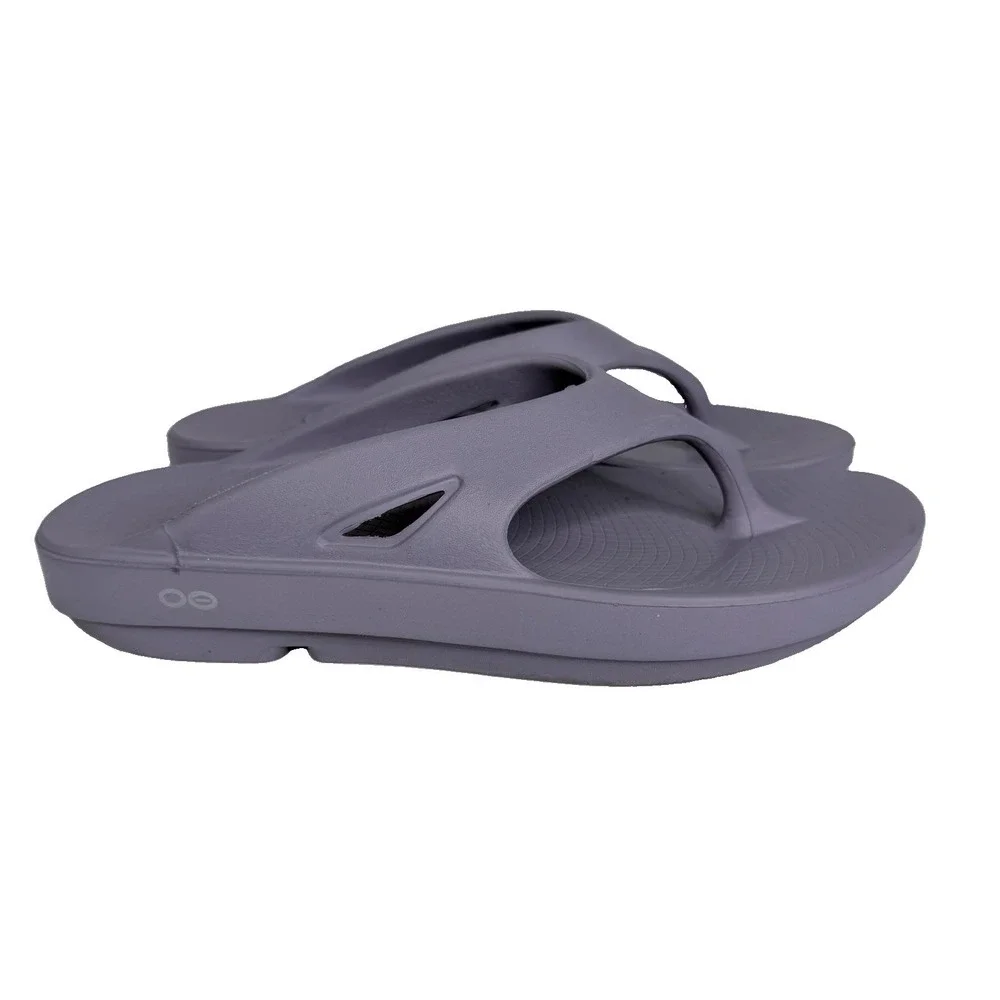 Oofos OOriginal Recovery Sandals Flip Flops Comfort Purple Unisex M10 W12